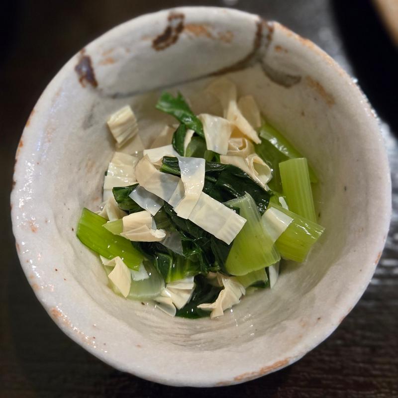 おひたし(蕎麦 ろうじな )