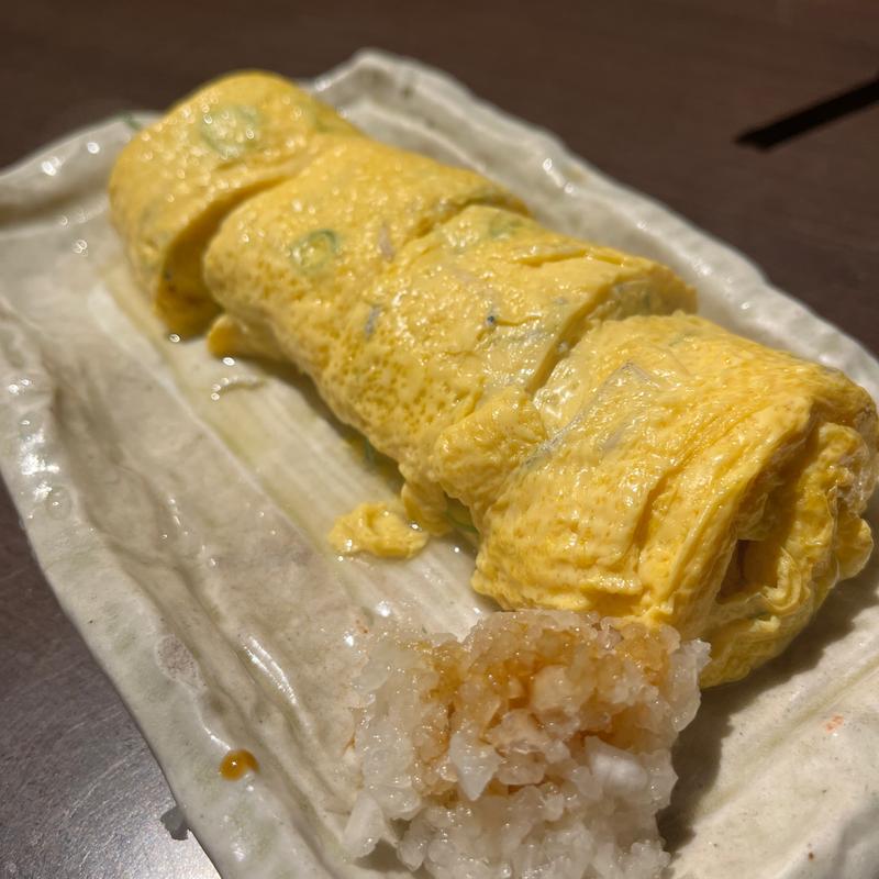 しらすと九条ネギの出汁巻き(じげん )