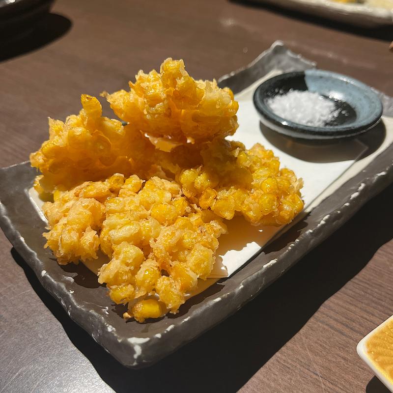 とうもろこしのかき揚げ(じげん )