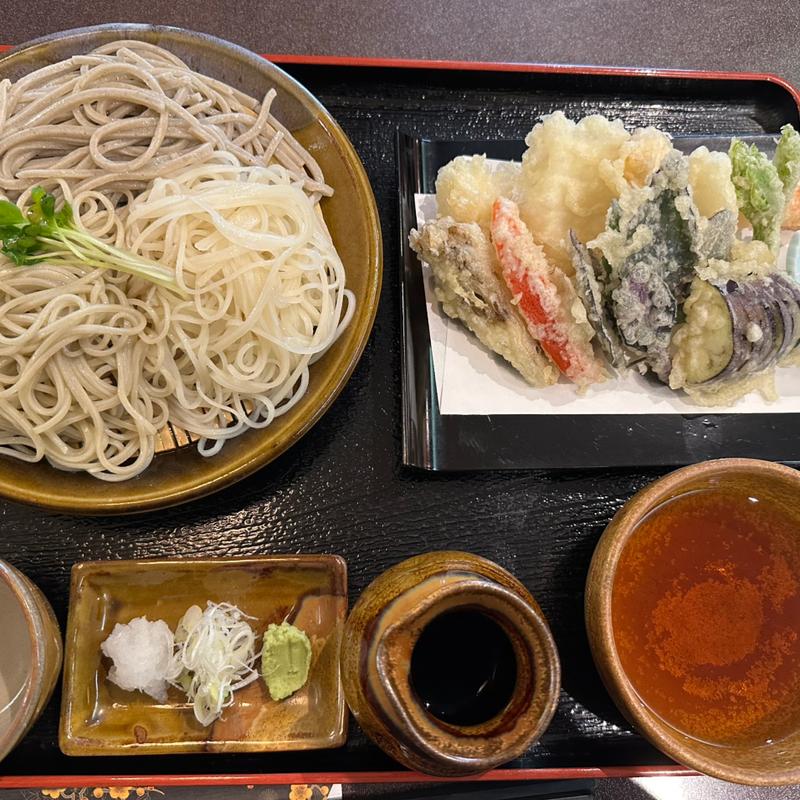 天もりそば（三色そば）(そば処 遊蕎 （ゆうきょう）)