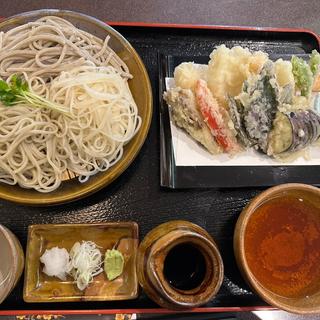 天もりそば（三色そば）(そば処 遊蕎 （ゆうきょう）)