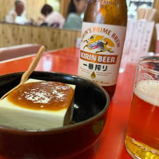 味噌だれ豆腐