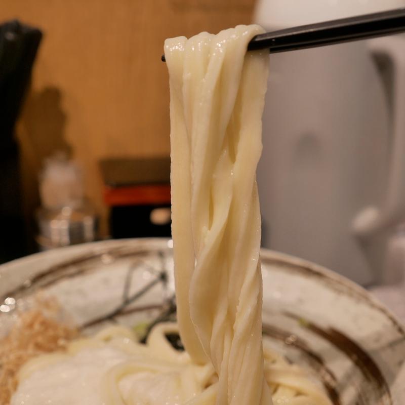 とろろ生醤油うどん(万空うどん田舎っ子)