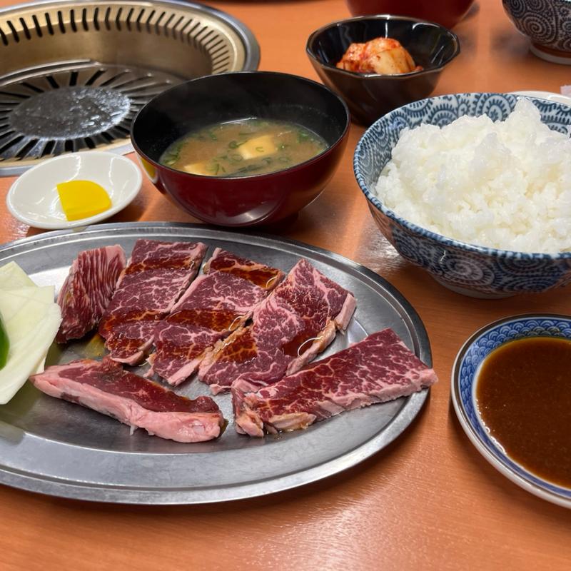 牛焼肉定食(いせや食堂 )