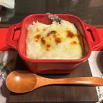 ジャージー牛乳グラタン(源流の宿　帆山亭)