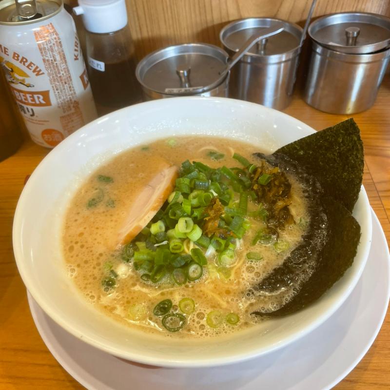 釜炊き豚骨ラーメン(がっとん 京急鶴見店)