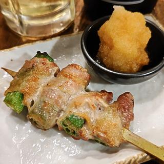 オクラの肉巻き串(のげちゃん)