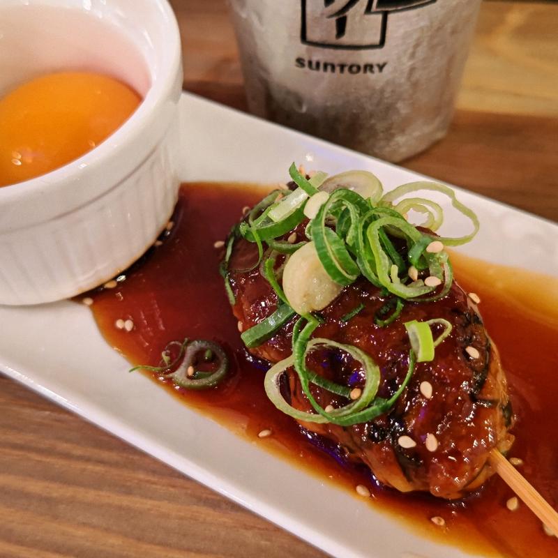 自家製まぐろつくね串(野毛まぐろ食堂)