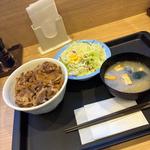 牛めしランチセット並(松屋 渋谷清水橋店 )