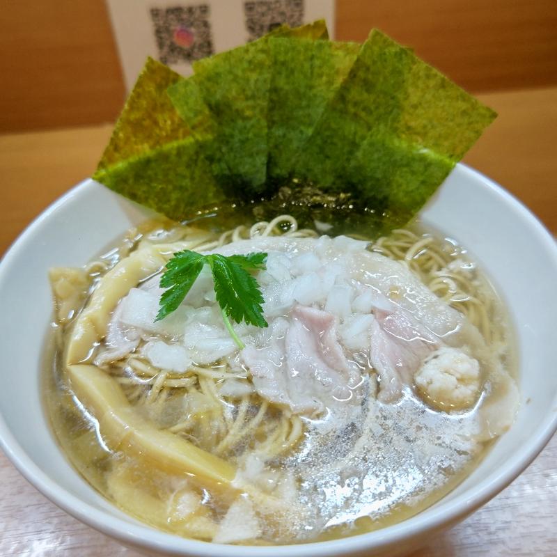 金目鯛らぁ麺＋海苔(麺匠 善し田)