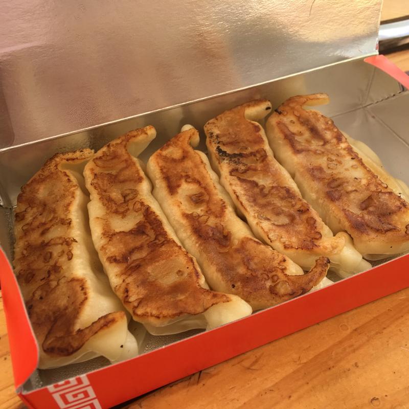 ニラ餃子(あしかがフラワーパーク フードテラス)