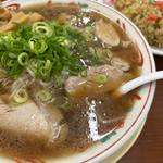 ラーメンセット(本家 第一旭 たかばし)