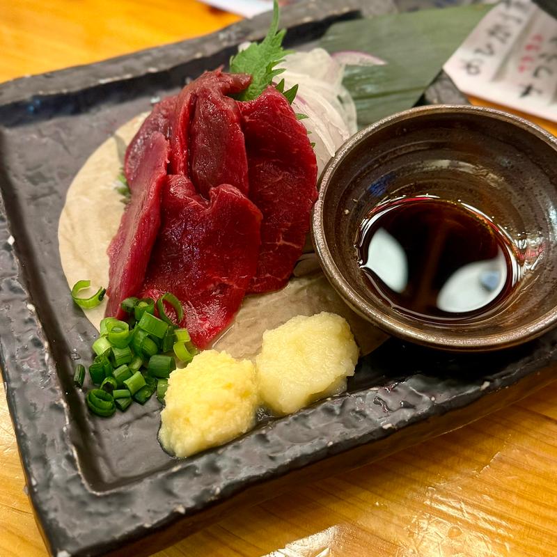 馬刺し(トロ政 池袋店)