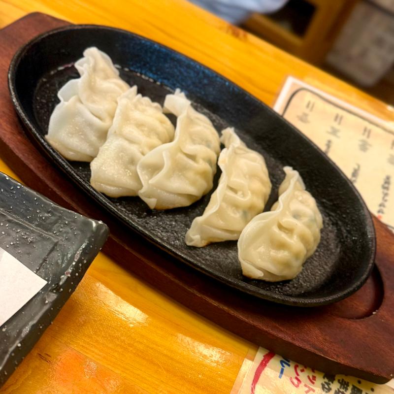 鉄板餃子(トロ政 池袋店)