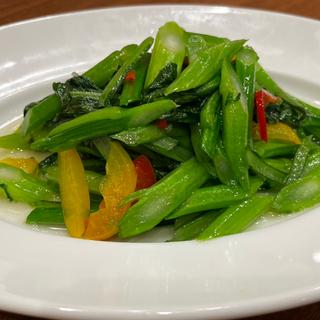 季節の青菜炒め