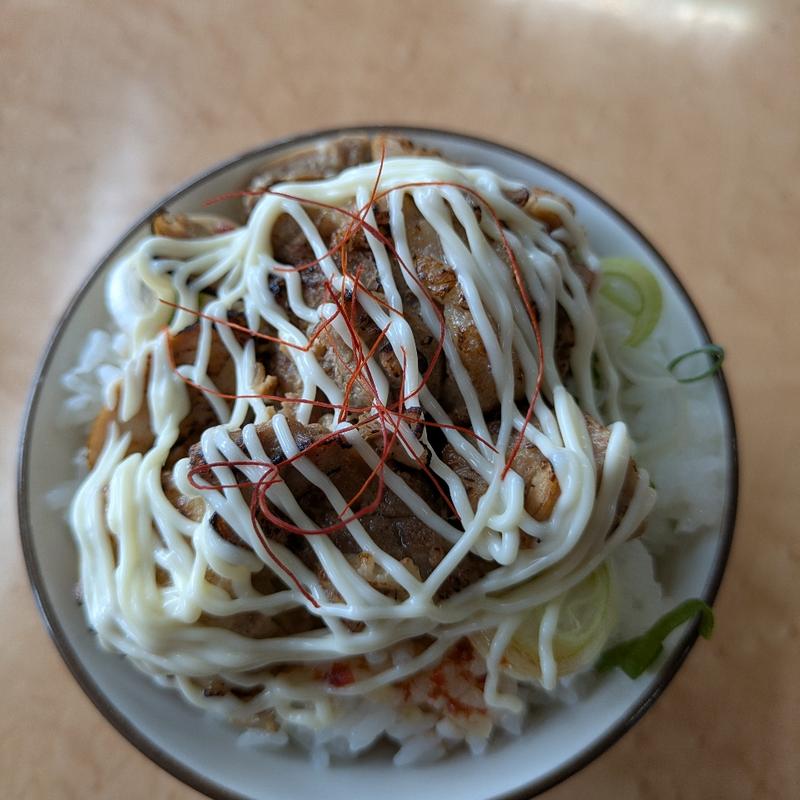 炙り豚飯(中華そば雲ノ糸 酒田店)