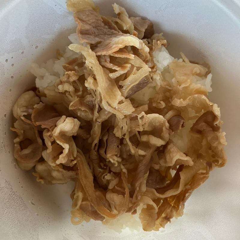 牛めしミニ(松屋 堺美原店（松のや併設）)