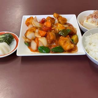 酢豚定食