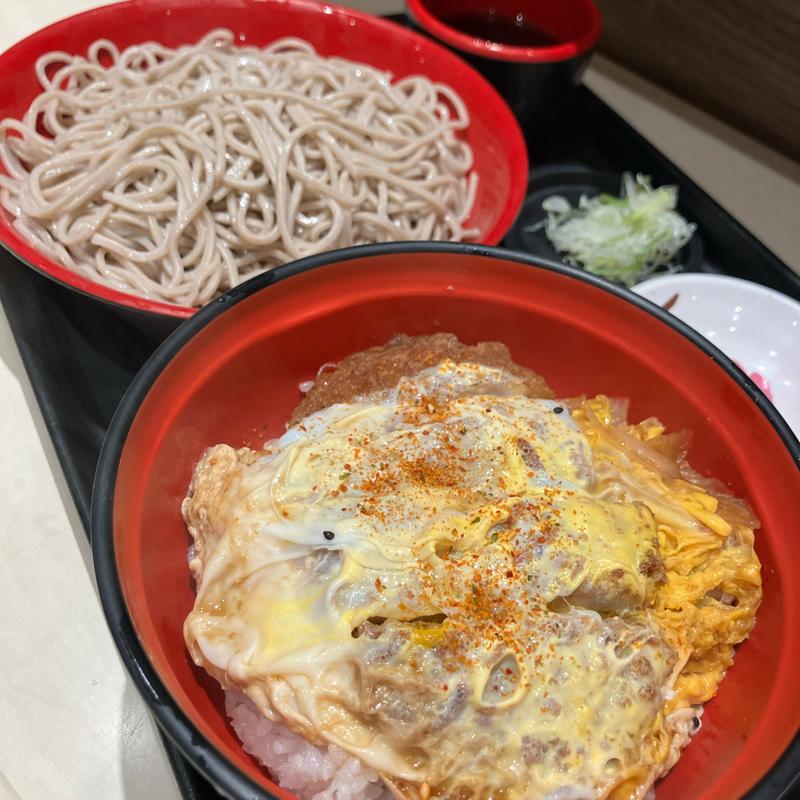 かつ丼セット(名代 富士そば代官山店 )