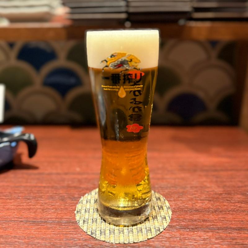 生ビール 一番搾り(博多おでんと自然薯　よかよか堂)