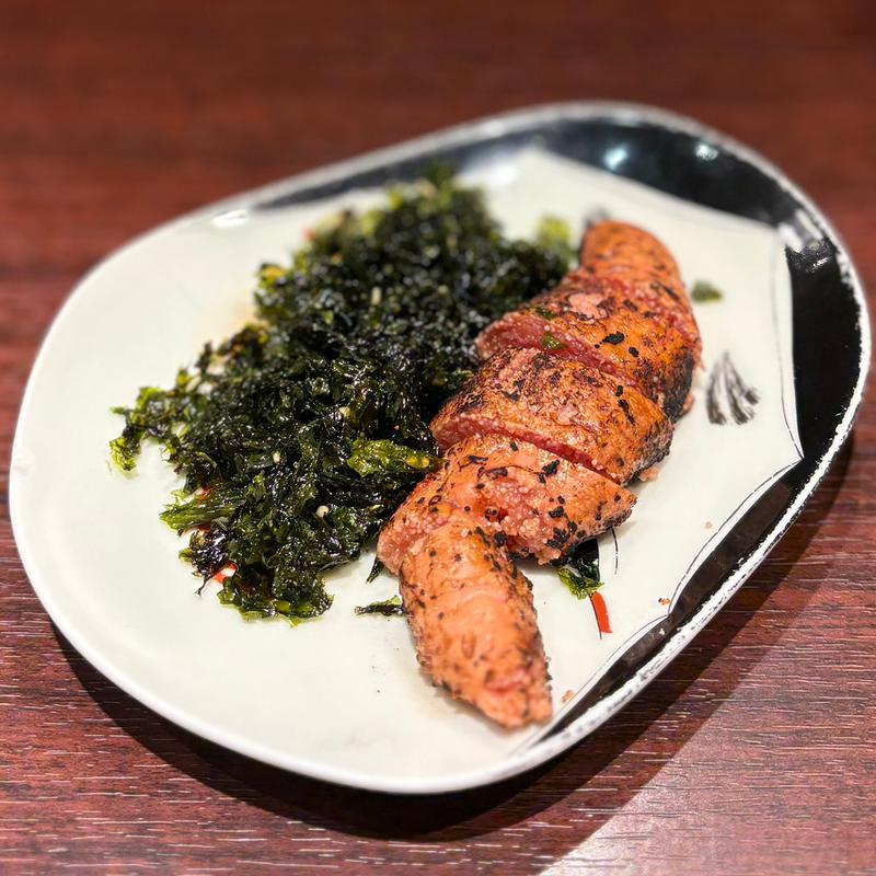 九州あごだし炙り明太子(博多おでんと自然薯　よかよか堂)