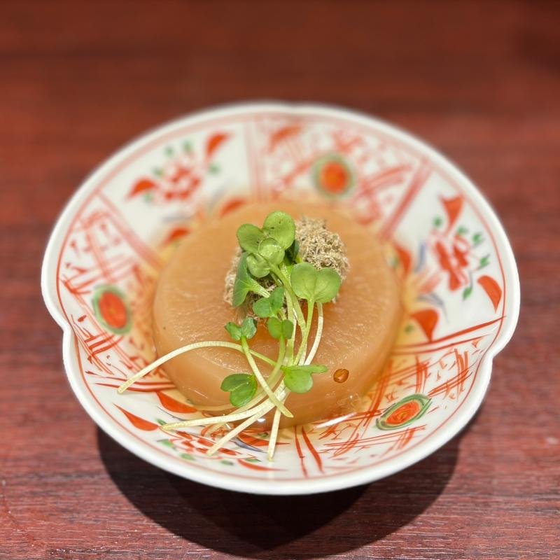 大根とろろこんぶ(博多おでんと自然薯　よかよか堂)