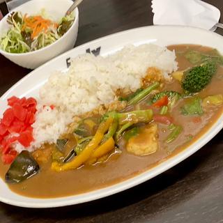 ゴロゴロ野菜カレー