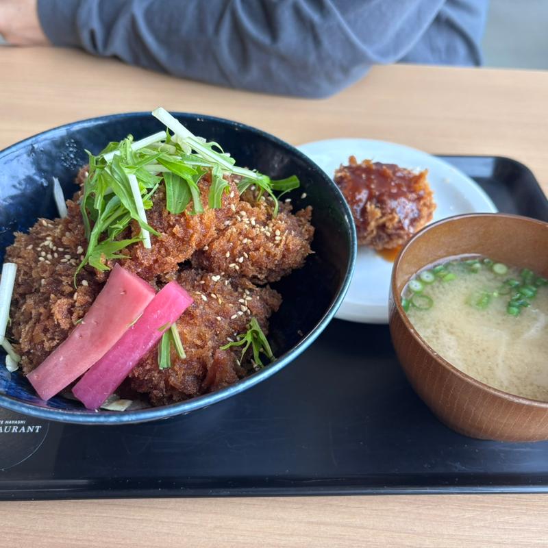 赤城山ソースカツ丼(5枚)(Hütte Hayashi Restaurant)