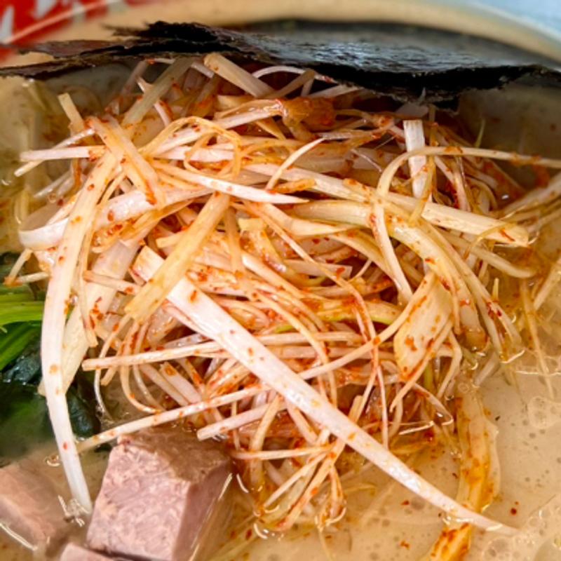 味付け白髪ネギ(ラーメン山岡家 南2条店)