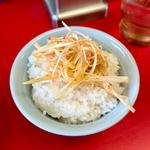 半ライス(ラーメン山岡家 南2条店)