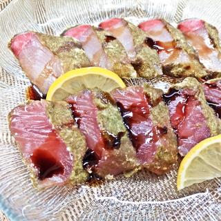 海鮮とろろ昆布巻き -バルサミコ酢醬油-(七つの月の夢 )