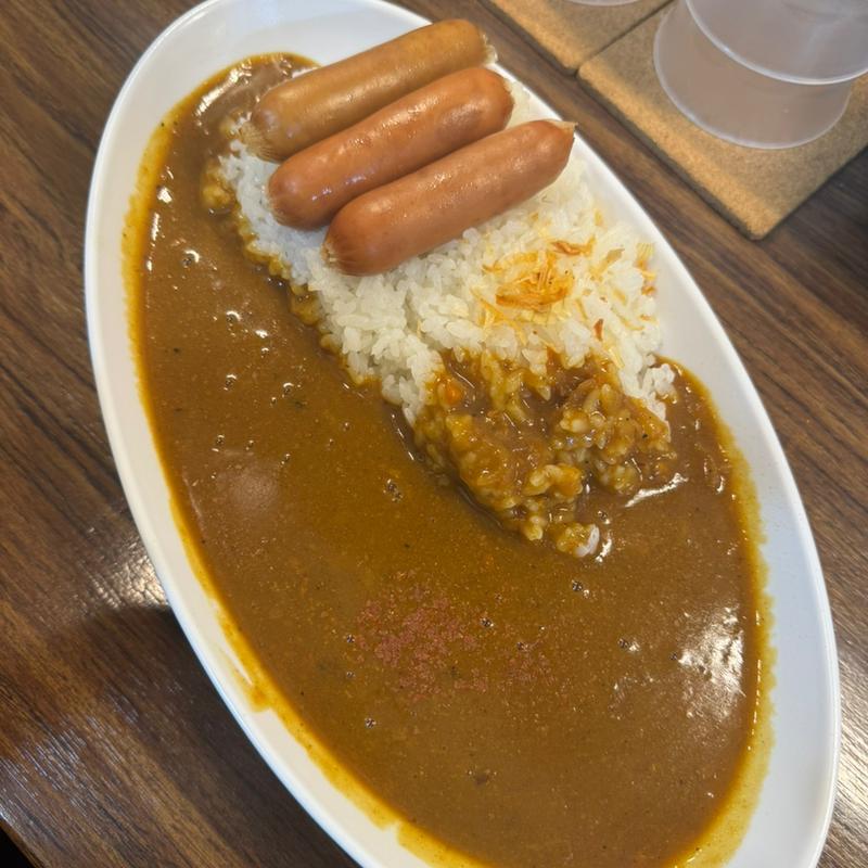 プレーンカレーウィンナートッピング(アマカレー)