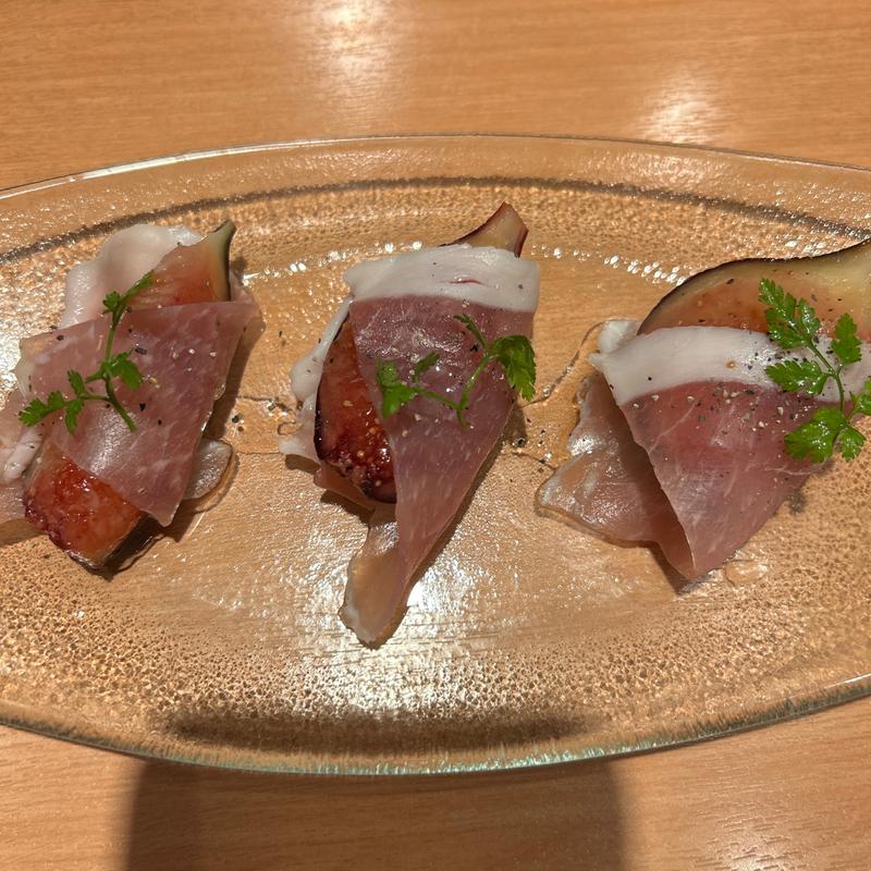 フローズンいちじくの生ハム巻き(ヱビスバー 札幌アピア店 (YEBISU BAR Sapporo Apia))