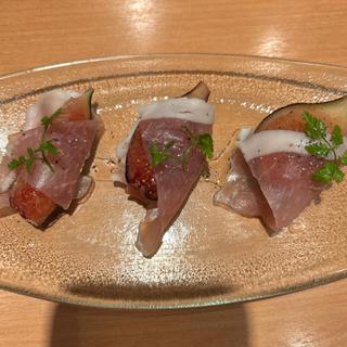 フローズンいちじくの生ハム巻き