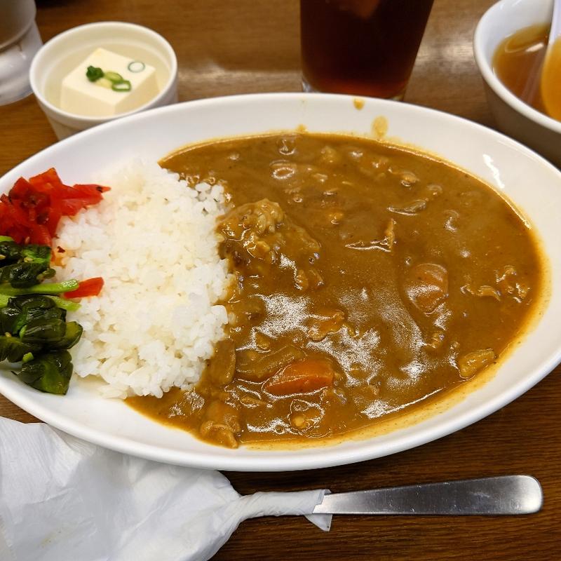 カレーライス(味の紅龍)