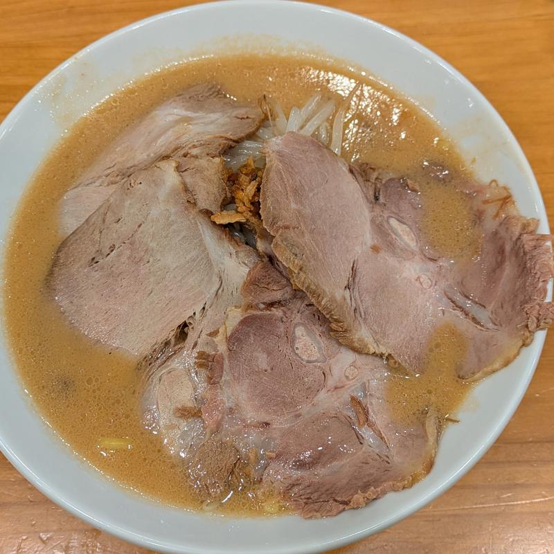 味噌ラーメン＋チャーシュー追加(花木流味噌 仙台総本店)