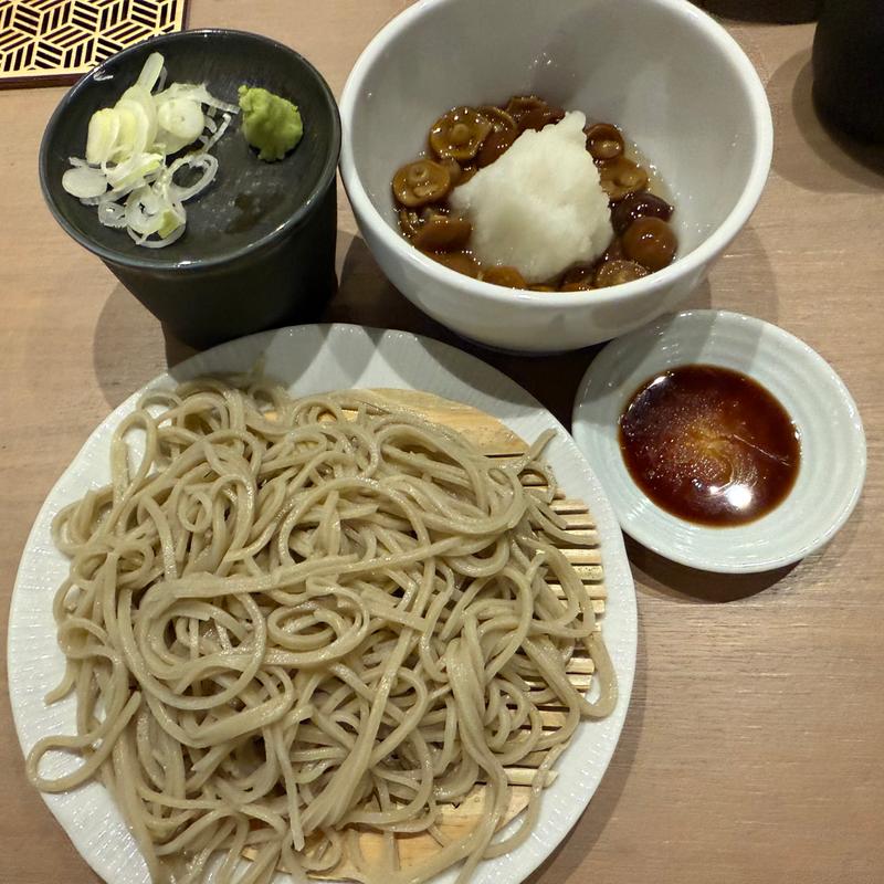 なめこおろし蕎麦(そば SHABA)