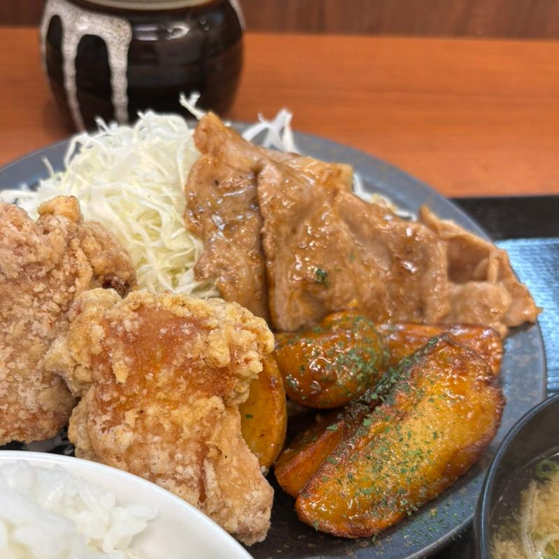 ガリバタ焼き定食(からやま 西葛西店)