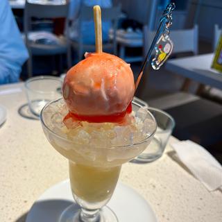 りんごフロート〜りんごかもしれない〜(CREATIVE MUSEUM TOKYO CAFE)