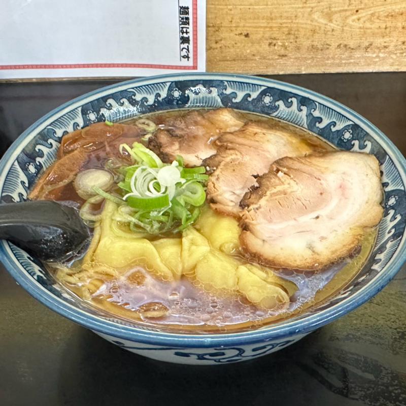 ワンタンチャーシューメン(アルプス食堂 )