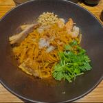 海老クリームまぜそば　大盛り(SHRIMP NOODLE 海老ポタ)