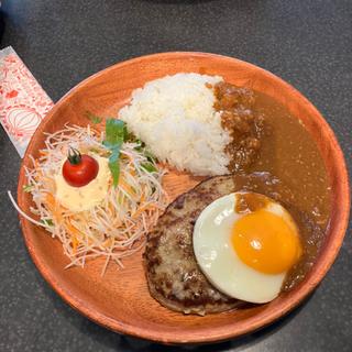 エッグカリーバーグディッシュ