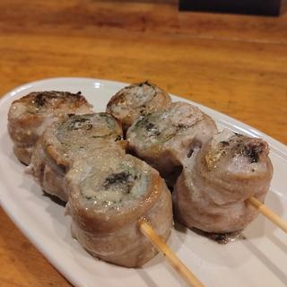 豚梅しそ巻き(居酒屋ほしな)