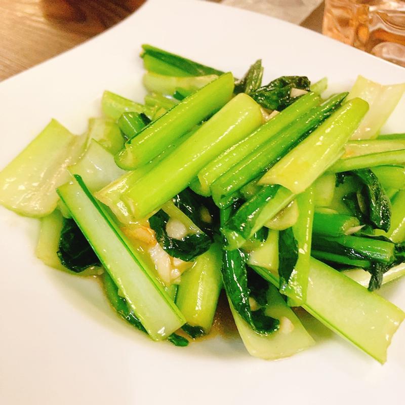 青菜の炒め(中華料理 果実)