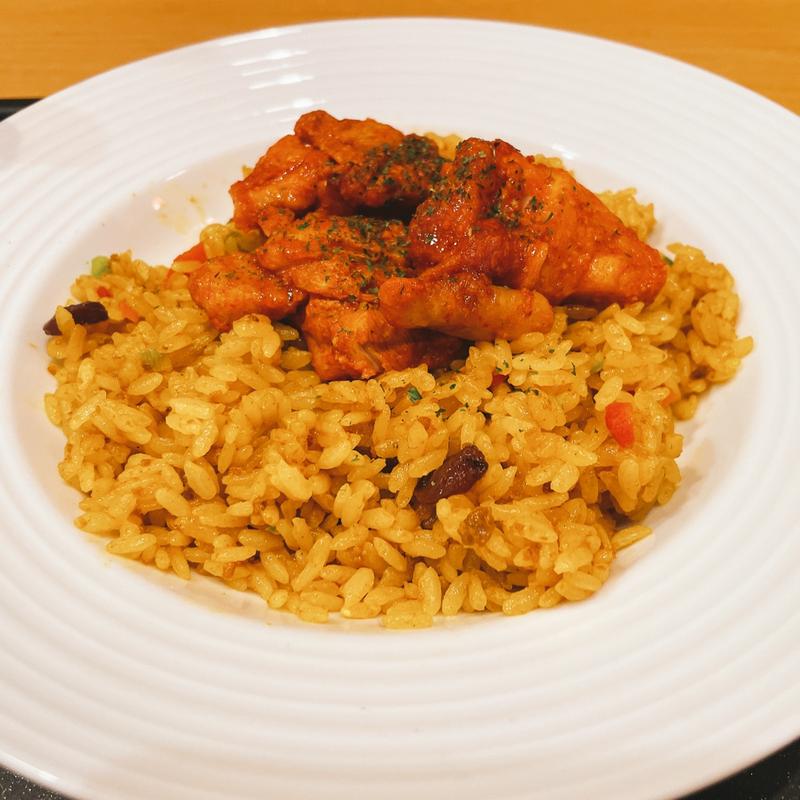 ドライカレーセット(カフェ・ベローチェ 淀屋橋店)