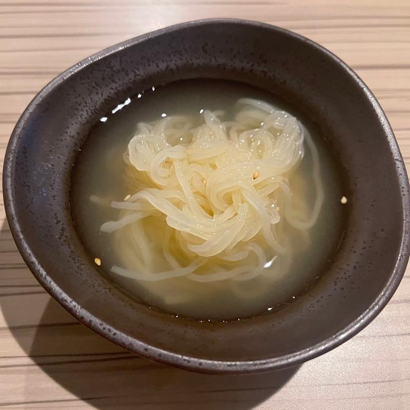 すだち冷麺(焼肉ホルモン諸星)