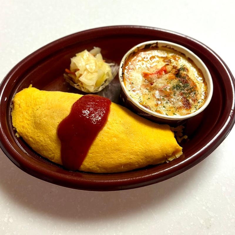 蟹グラタン＆オムライスプレート(洋食や 三代目 たいめいけん アトレ吉祥寺店)