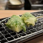イカの大葉巻き