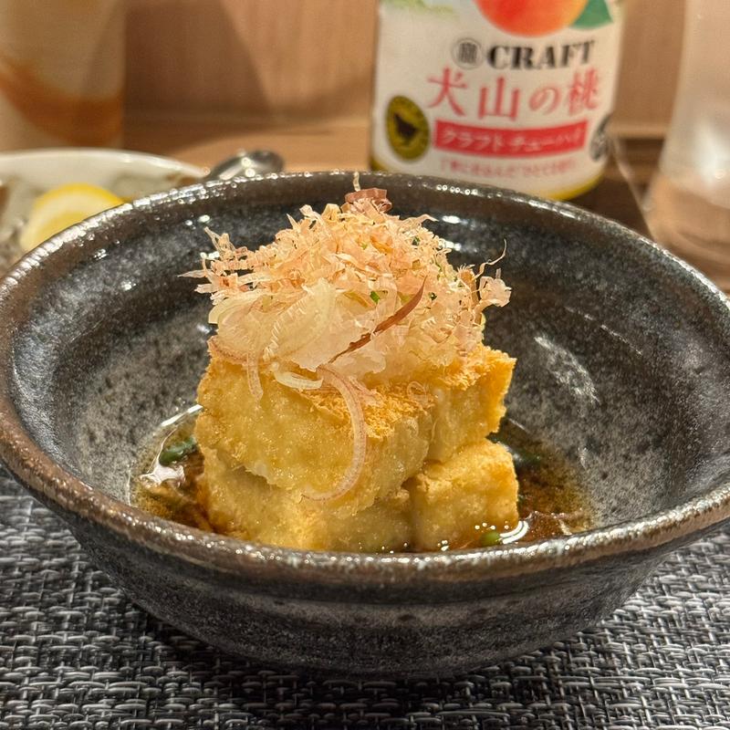 京豆腐の揚げ出し(Ryo's Dining 杏Jr)
