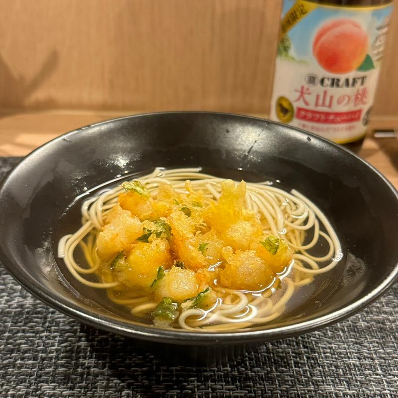 掻き揚げ煮麺(Ryo's Dining 杏Jr)